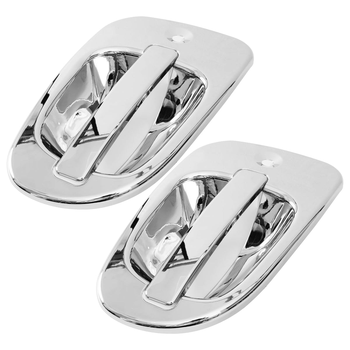 TINWID1919 close-up of glossy chrome finish highlighting scratch resistance benefit