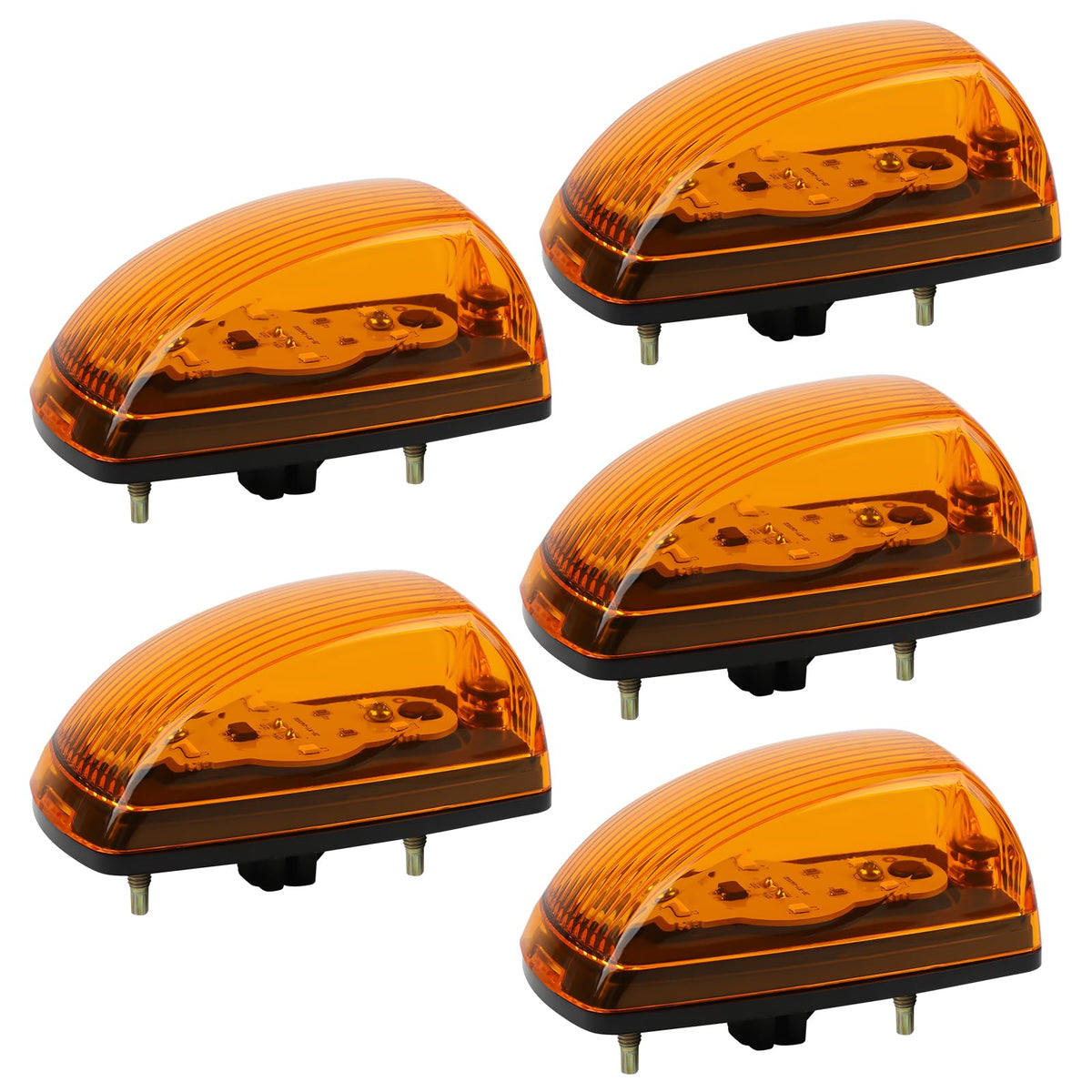 TINWID1919 front packaging showing five amber marker lights and benefit of complete set