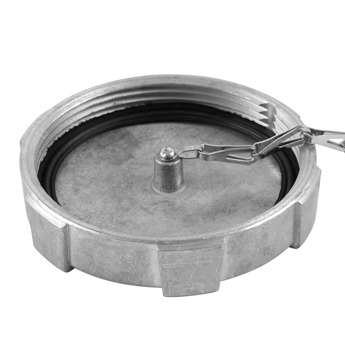 TINWID1919 cap on truck during refueling, shows durable use in real-world settings