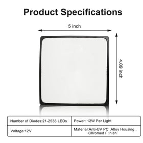 TINWID1919 hood mirror mounted on Durastar truck improving visibility benefit