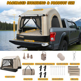 TIPHOPE packed tent in carry bag showing compact transport convenience