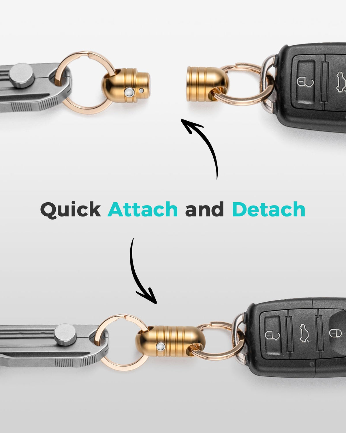 TISUR close-up of locking button highlighting secure dual-safety benefit