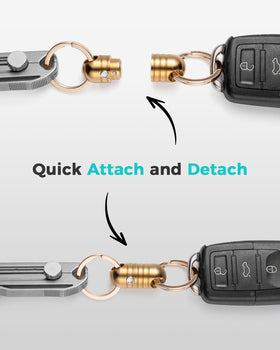 TISUR close-up of locking button highlighting secure dual-safety benefit