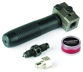 Titan 51515 front view showing compact clamp and removable handle for space-saving use