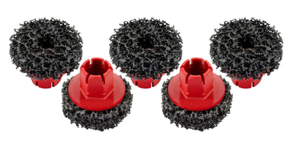 Titan 51799 front packaging showing five 2-inch pads and product label, reliable replacement