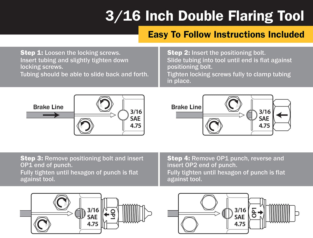 Titan lubricant and punch showing included Grand 66A and double-ended punch for clean flares