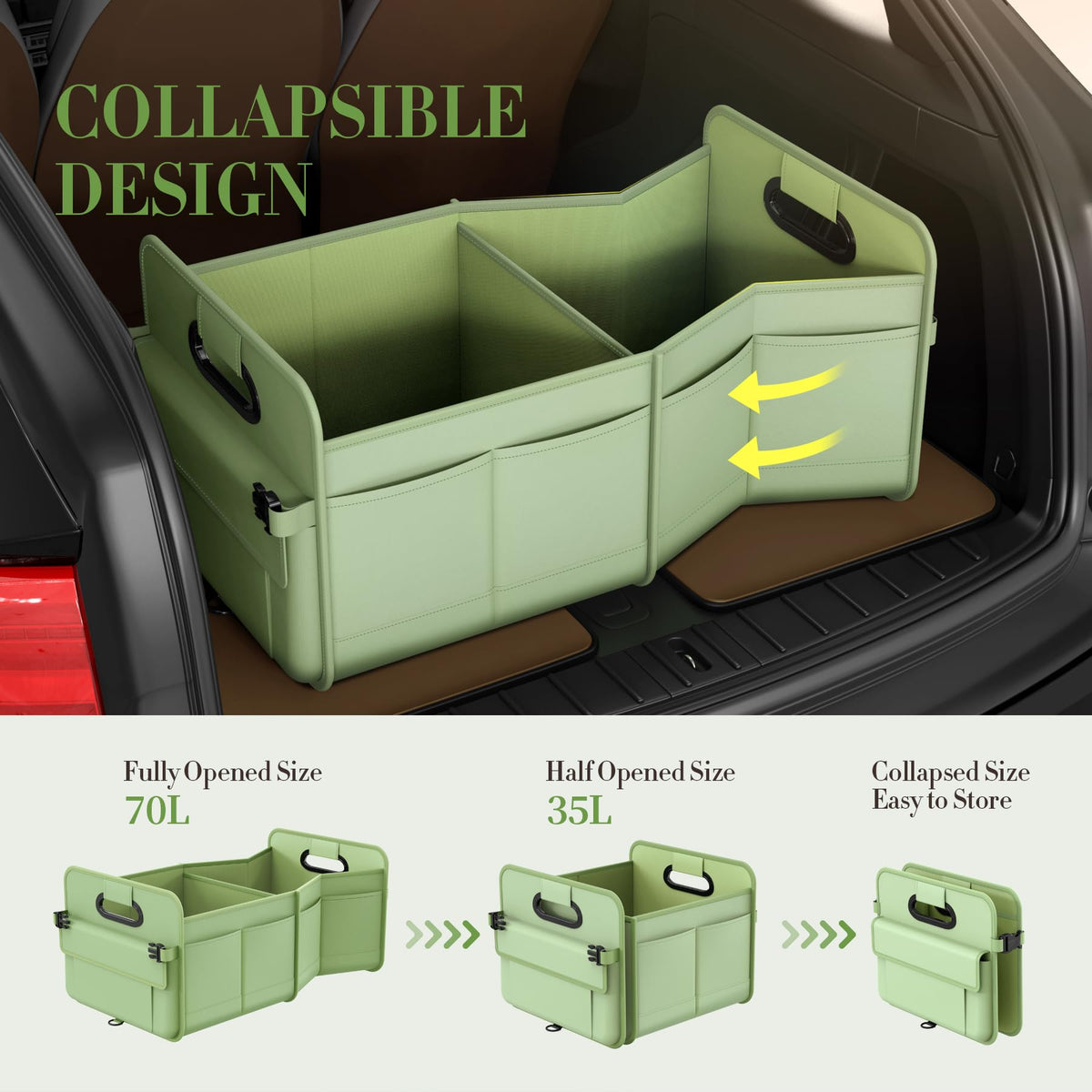 titiyiof anti-slip base textured view, prevents cargo movement