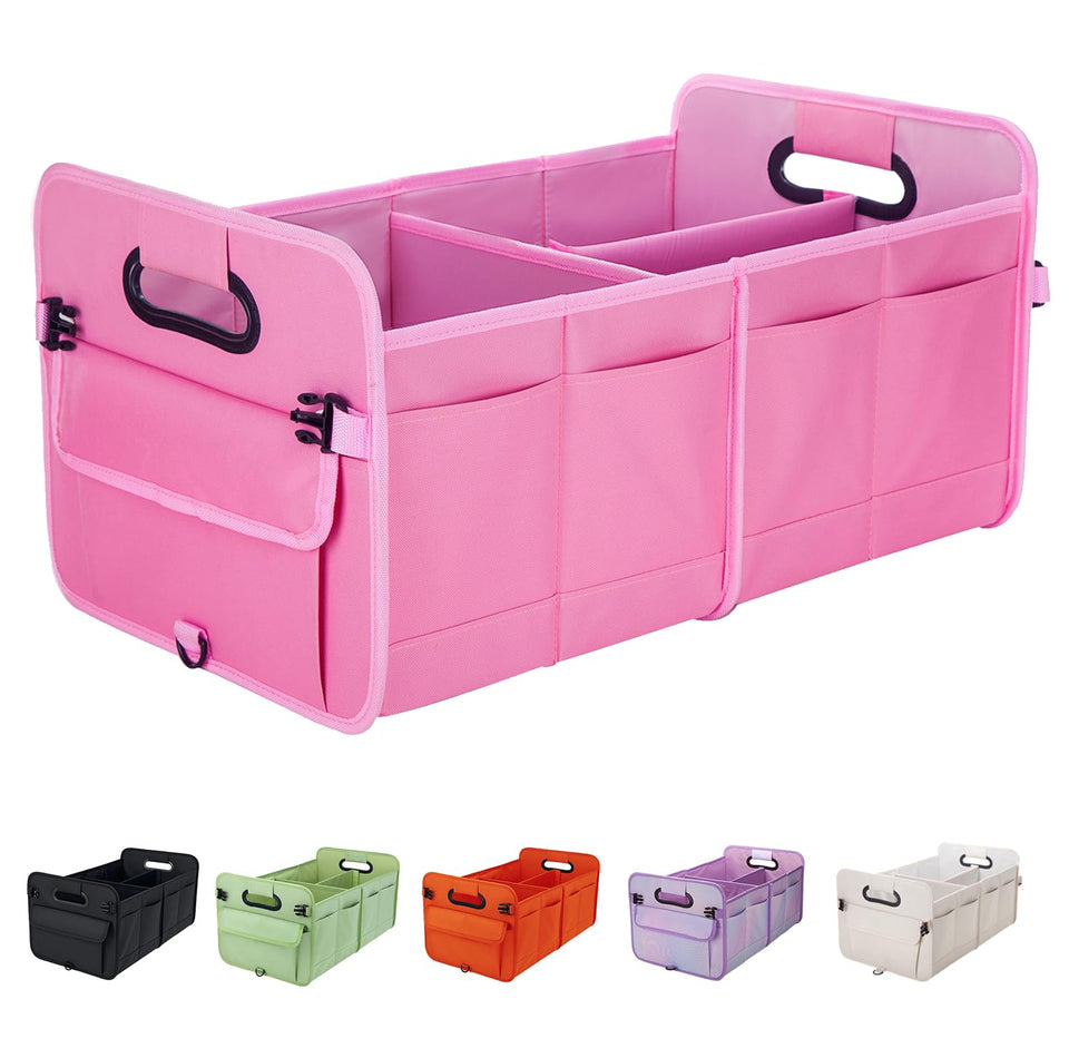 titiyiof pink front view showing sturdy organizer and neat storage benefit