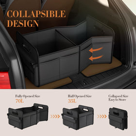 titiyiof installed in SUV trunk to show scale and maximum capacity
