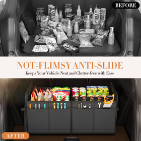 titiyiof holding groceries and bottles, prevents spills during drives