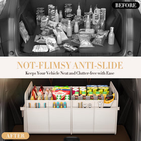 titiyiof installed in SUV trunk keeping groceries secure on the road