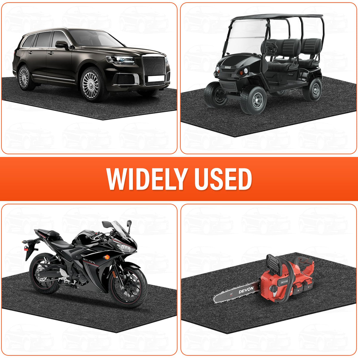 TIXANF size scale with car wheel shows full-coverage protection