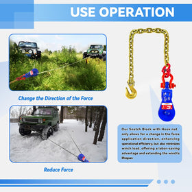 TKK removable pin with wire rope entry for fast installation and safer rigging