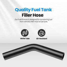 TKKEUEP close-up nitrile tube texture showing reinforcement benefit