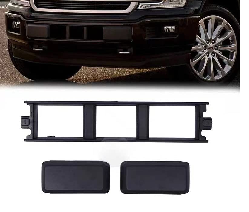 TKMD front bumper lower grille showing full-fit and restored appearance benefit