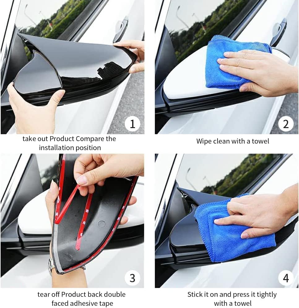TKREENO lifestyle shot of Corolla driving with covers, enhancing appearance and protection