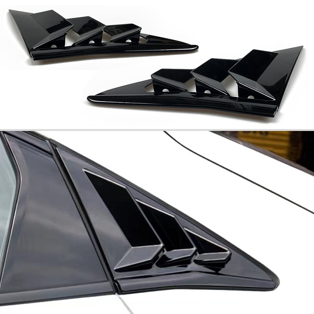 TKREENO front packaging showing two louvers and included adhesive for easy install