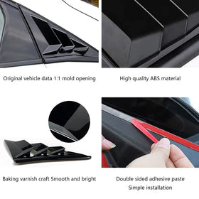 TKREENO installed on Civic hatchback side profile enhancing sporty appearance