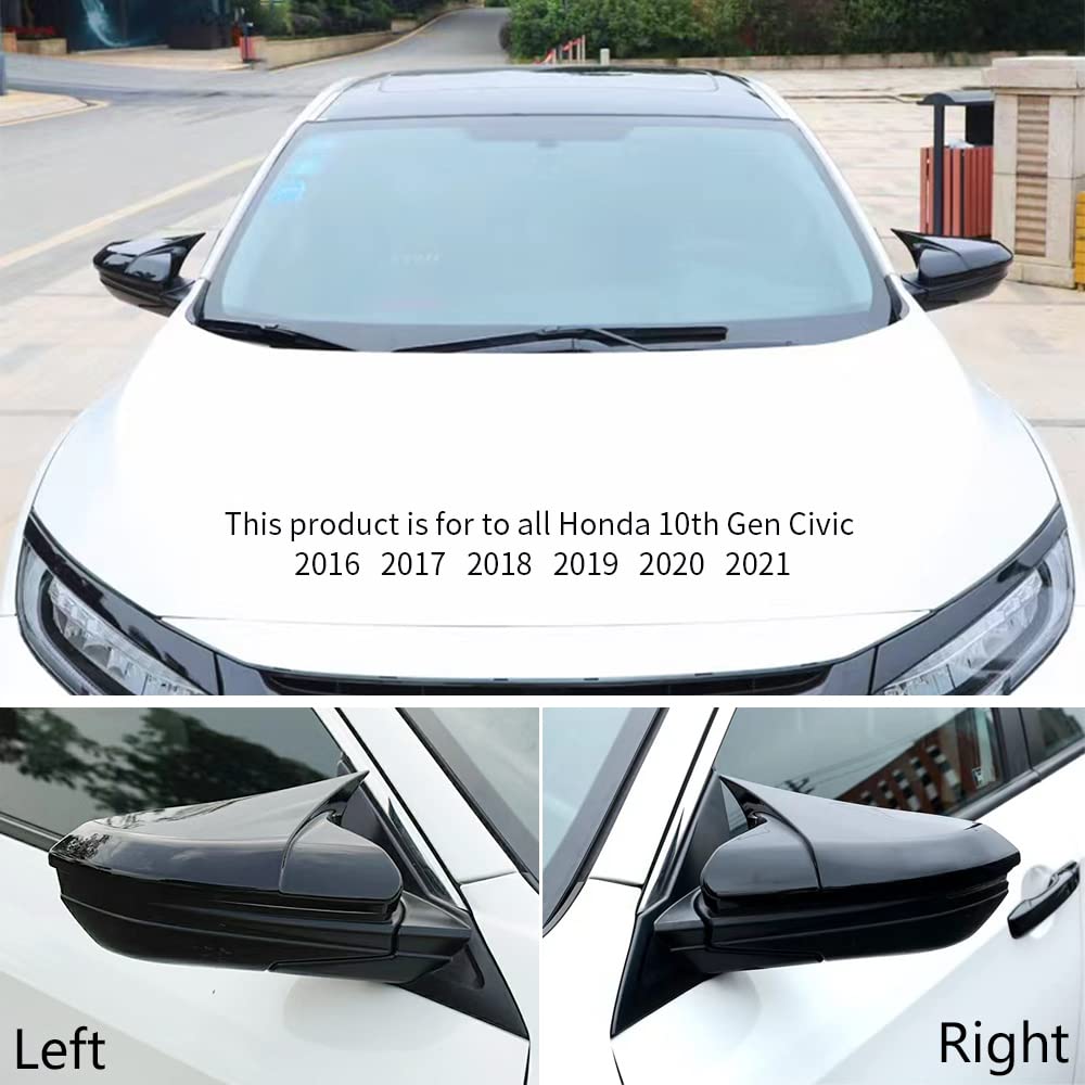 TKREENO installed on Civic side profile showing cohesive black trim look