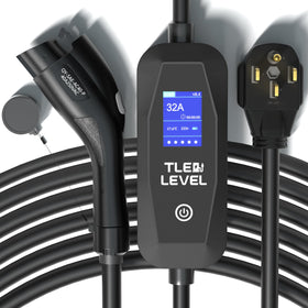 TLE LEVEL charger inside included storage bag ready for travel and organized transport