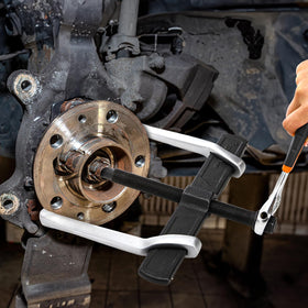 Tlence being used on a motorcycle flywheel demonstrating practical application