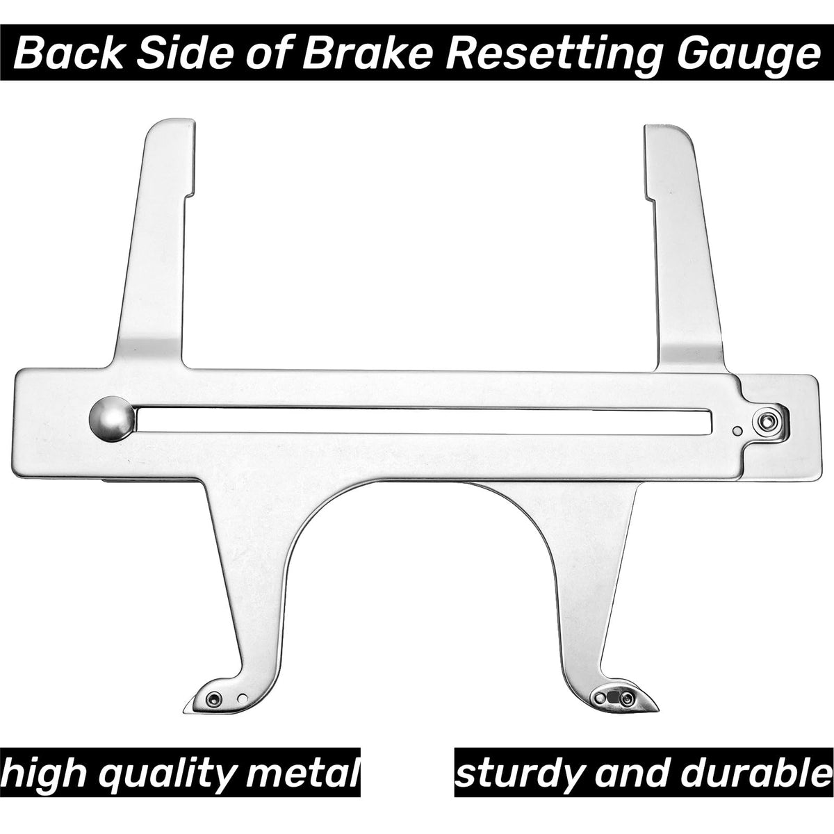 Tlence gauge inside a brake drum measuring inner diameter to save setup time