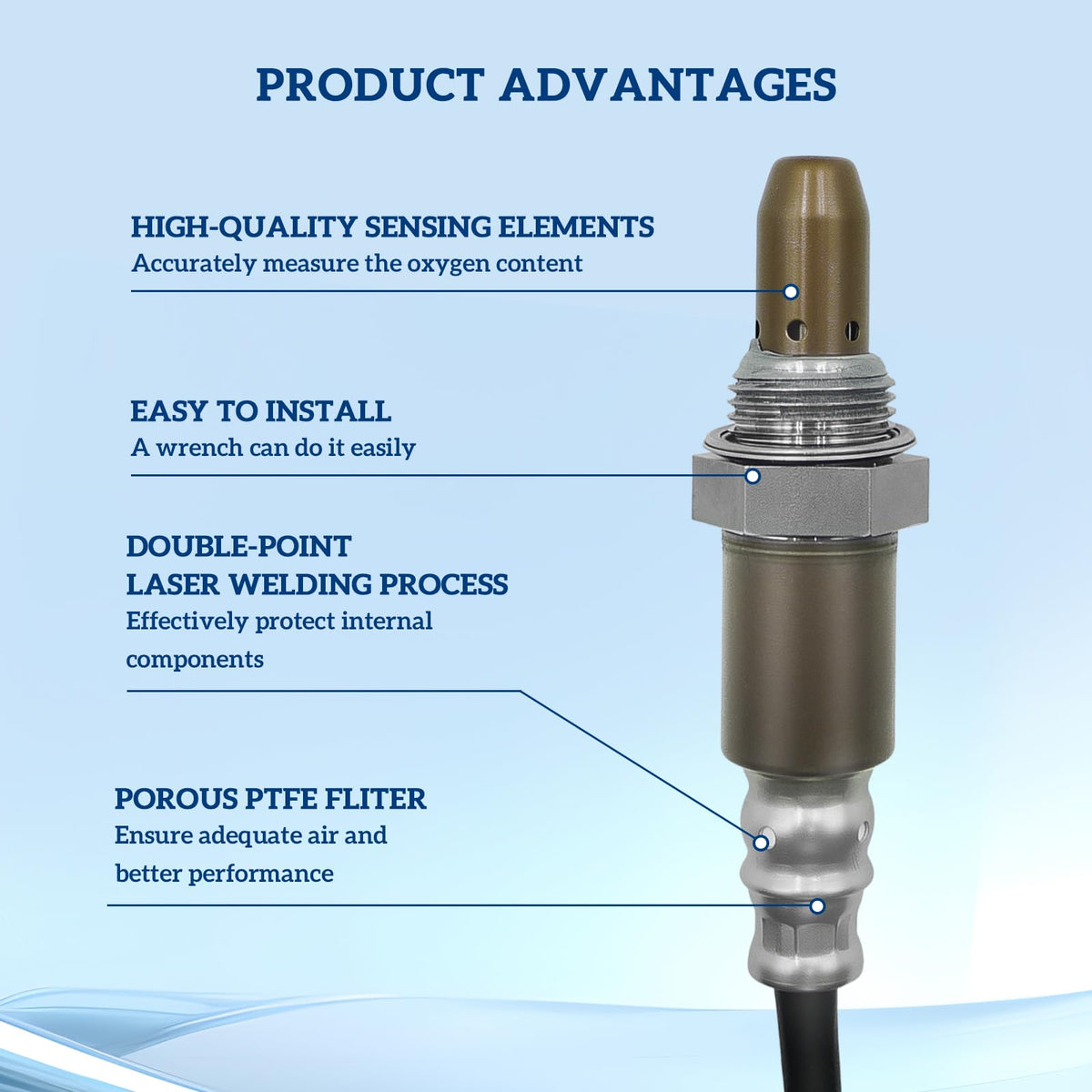 TLYZSCGKZY sensors installed undercarriage demonstrating correct fit and performance