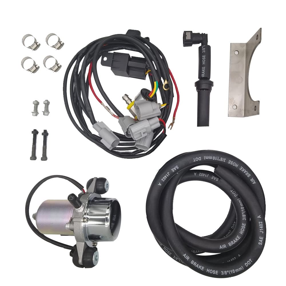 TMaster front view showing compact pump and label, reliable brake assist