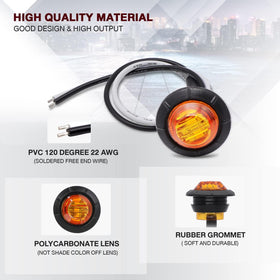 TMH close-up polycarbonate lens detail demonstrating durable impact resistance
