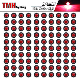TMH close-up of three SMD 2835 LEDs inside lens highlighting brightness and quality