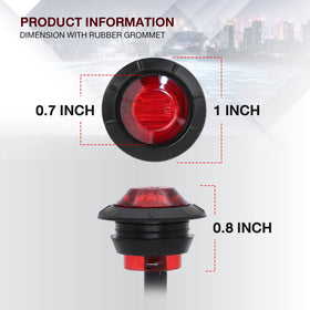 TMH wiring detail with black and white leads visible for easy 12V hookup benefit