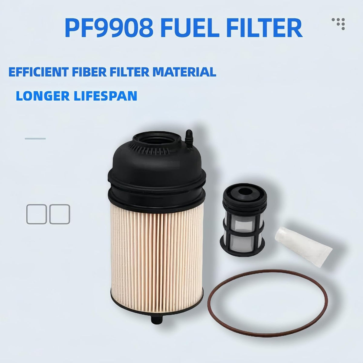 TMLGB filter kit held in hand showing scale for purchase decision benefit