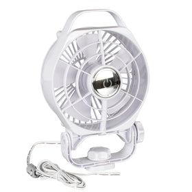 TN TONNY front view fan mounted showing compact design and quiet airflow