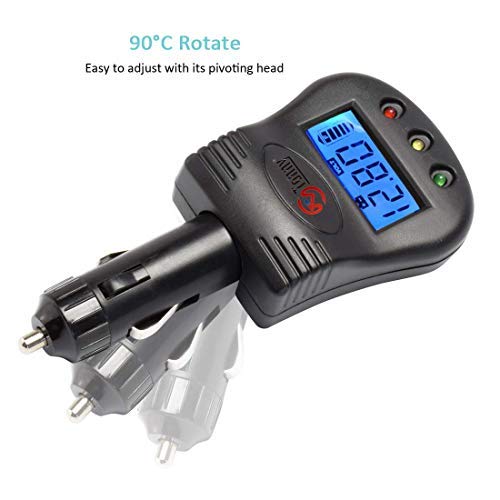 TN TONNY closeup LCD display with clear voltage and bar-graph reading benefit