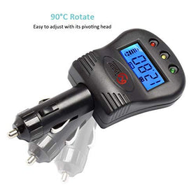 TN TONNY closeup LCD display with clear voltage and bar-graph reading benefit