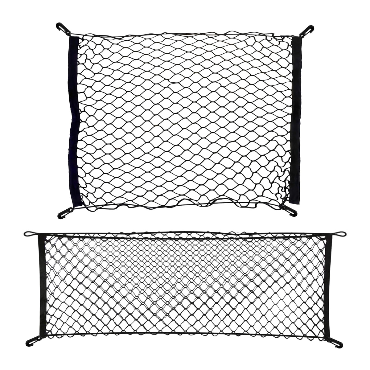 TN TrunkNets close-up of stitching and polypropylene material highlighting durability benefit