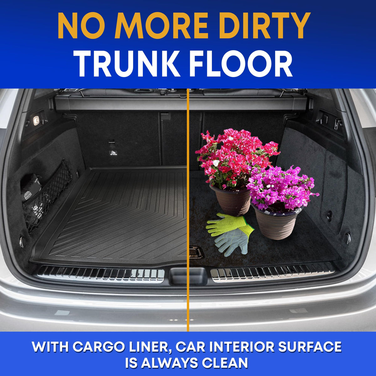 TN TrunkNets installed wide shot demonstrating full coverage