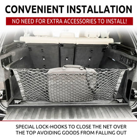 TN TrunkNets close-up of net weave showing durable polypropylene strength