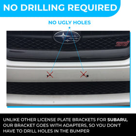 TN TrunkNets side profile showing bracket offset gap protecting paint and reducing rub marks