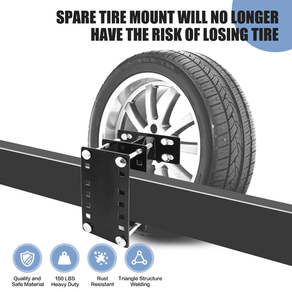 TNCZHYLX triangular weld close-up illustrating reinforced load support