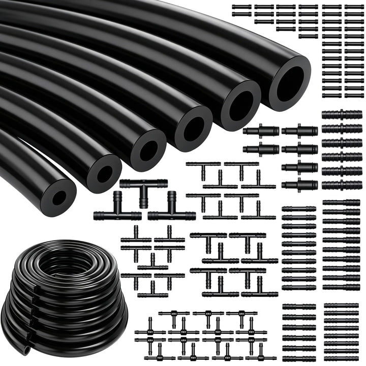 Tnisesm front package showing all hoses and connectors for quick selection