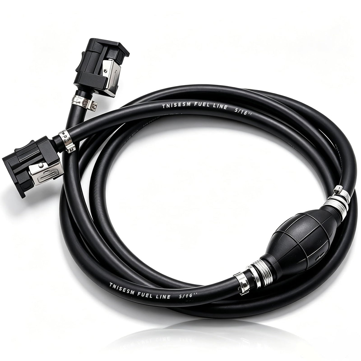 Tnisesm front packaging showing complete 6ft fuel line kit and components benefits quick setup