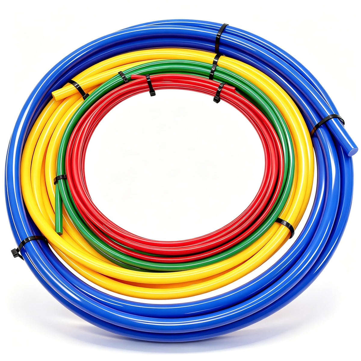 Tnisesm front packaging showing four color-coded bending strips for quick selection