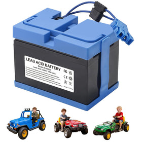 Tnvodejo front view of 12V battery showing compact housing and safety