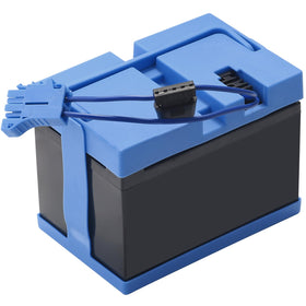 Tnvodejo battery held in hand showing lightweight 8.4 pound handling
