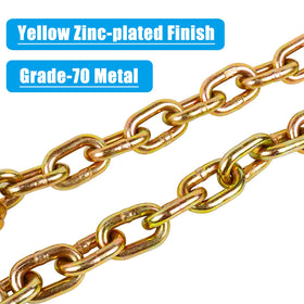 Tnyeobae detail of 5/16" clevis snap hook demonstrating secure, quick attachment