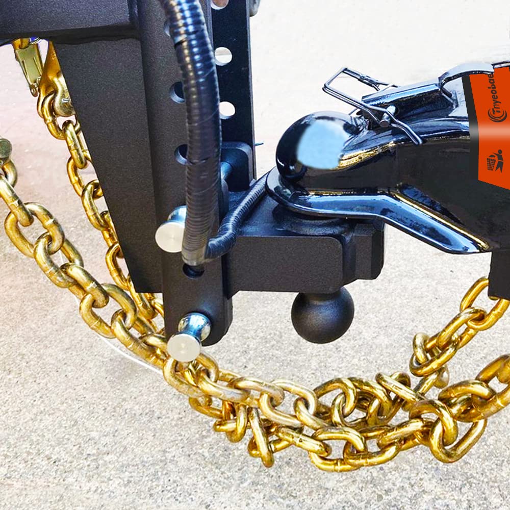 Tnyeobae yellow zinc plated finish close shot showing corrosion resistance for marine use