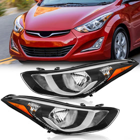 TODO front assembly pair showing clean lens and fitment benefits