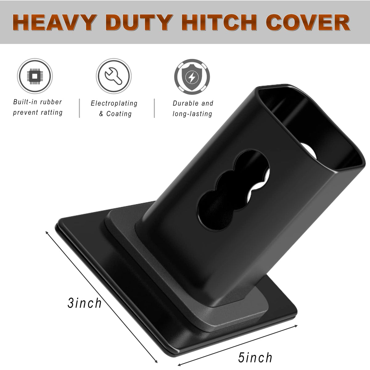 TOEASYTY installed on truck demonstrating secure protection for receiver