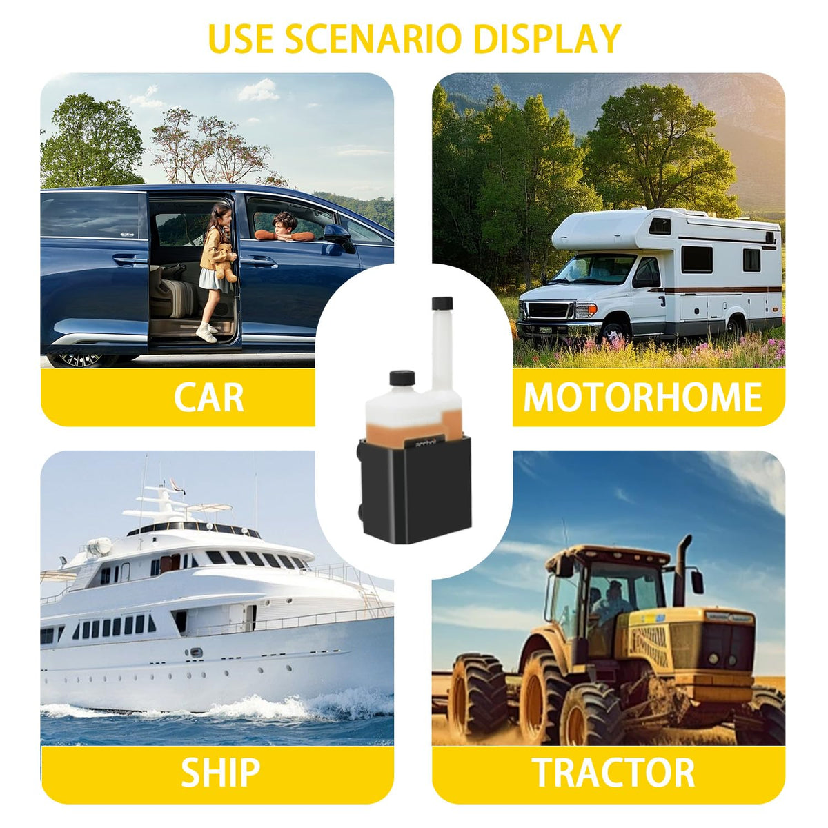 Tofcbye lifestyle roadside shot showing organized storage and quick reachability